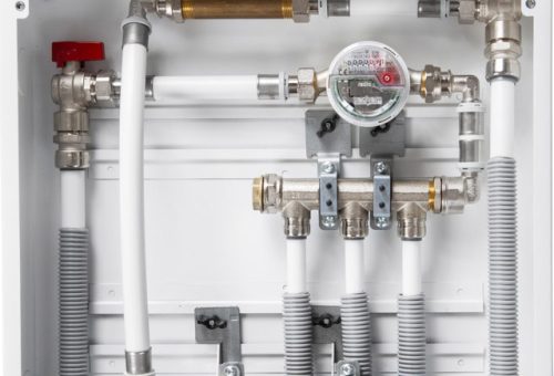 IMD-System vattenmätare fördelarskåp beskuren